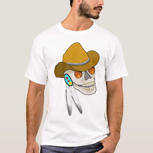 チェロキースカルのTシャツ Tシャツ (正面)