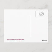 チェロキーハミングバード葉書 ポストカード (裏面)