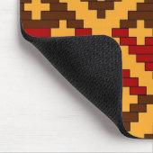 チェロキーバスケットのプリント マウスパッド (コーナー)