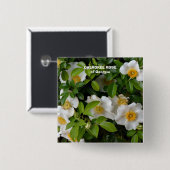 チェロキーバラ 缶バッジ (正面&裏面)