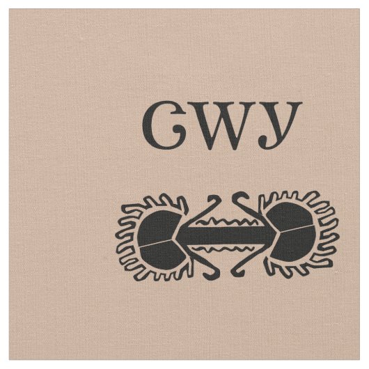 チェロキーパターン ファブリック (クローズアップ)