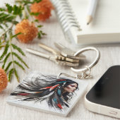 チェロキープライド4 キーホルダー (正面右)