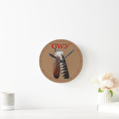 チェロキープライド ラウンド壁時計 (ホーム)