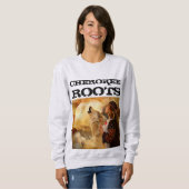 チェロキールーツレディースウェートシャツTシャツ スウェットシャツ (正面フル)