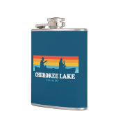 チェロキーレイクテネシーカヌー フラスク (左)
