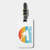 チェロキーレイクテネシーカヤック ラゲッジタグ (正面縦)