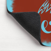 チェロキーワシ- Awohaliのマウスパッド マウスパッド (コーナー)