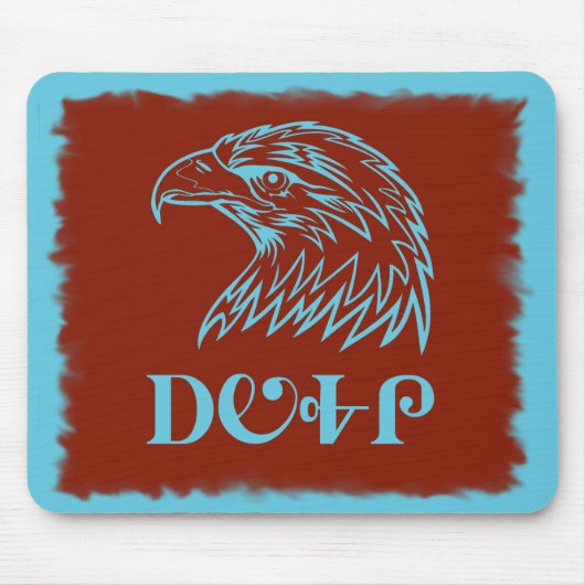 チェロキーワシ- Awohaliのマウスパッド マウスパッド (正面)
