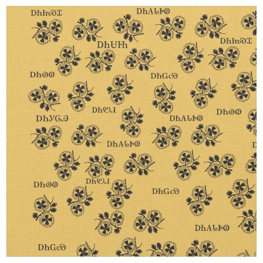 チェロキー一族の生地 ファブリック (クローズアップ)