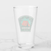 チェロキー国立森林キャンプ タンブラーグラス (裏面)