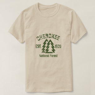 チェロキー国立森林Tシャツ Tシャツ