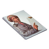 チェロキー学者、Sequoyah (1776-1843年) (色 ノートブック (右側)