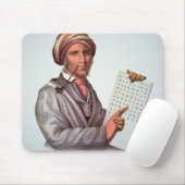 チェロキー学者、Sequoyah (1776-1843年) (色 マウスパッド (マウス)