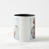 チェロキー学者、Sequoyah (1776-1843年) (色 マグカップ (中央)