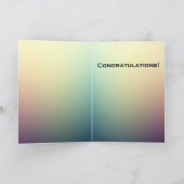 チェロキー幸せな記念日の挨拶状 カード (内部)