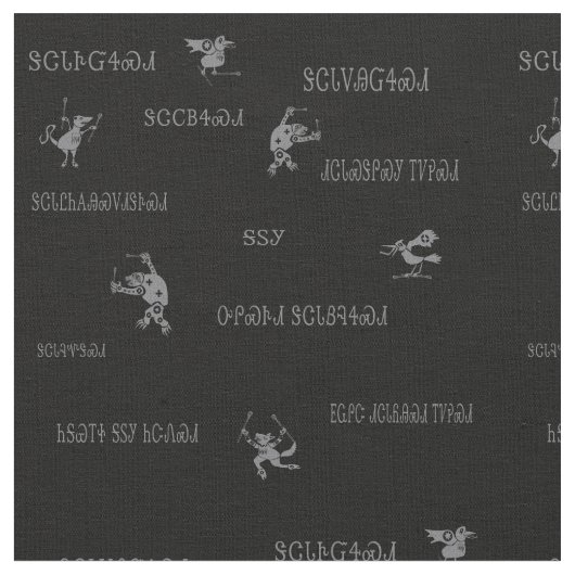 チェロキー思考 ファブリック (クローズアップ)