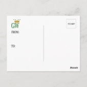 チェロキー族の部族の伝説：小さな人々 ポストカード (裏面)