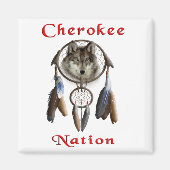 チェロキー族 マグネット (正面)