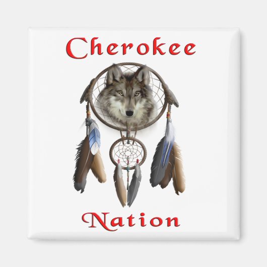 チェロキー族 マグネット (正面)