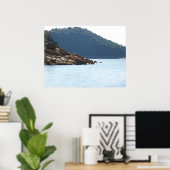 チェロキー湖アウトクロップ ポスター (ホームオフィス)