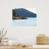 チェロキー湖アウトクロップ ポスター (キッチン)