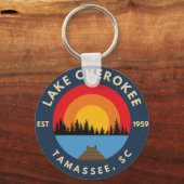 チェロキー湖キーチェーン キーホルダー (正面)