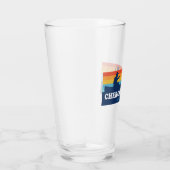 チェロキー湖 テネシー カヌー タンブラーグラス (右)