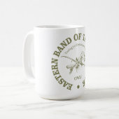 チェロキー語(イースタンバンド) コーヒーマグカップ (正面左)