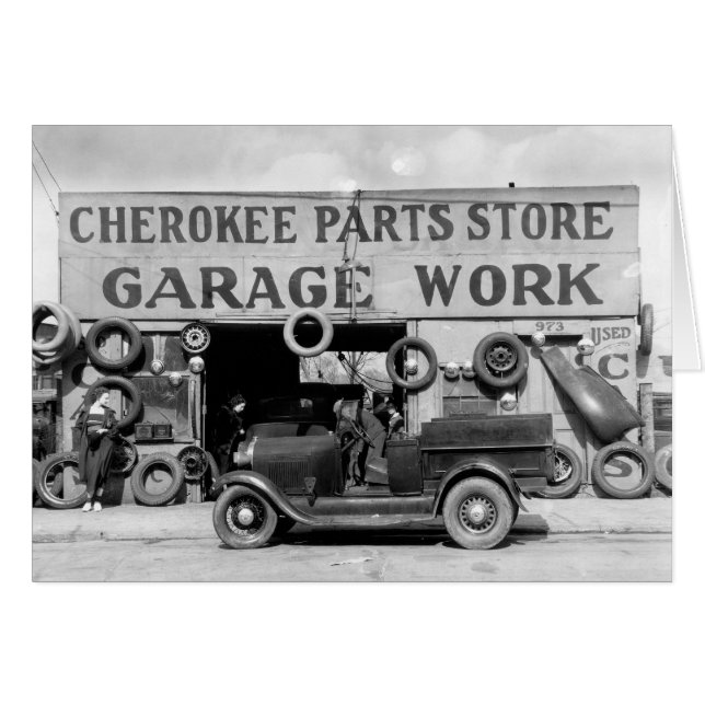 チェロキー部品店 1936年 (正面横)