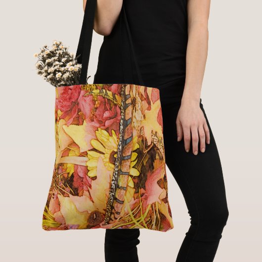 チェロキー銅 トートバッグ (クローズアップ)