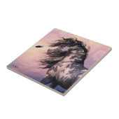 チェロキー青い芸術のタイル タイル (側面)