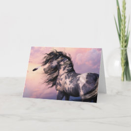 チェロキー青いNotecard カード