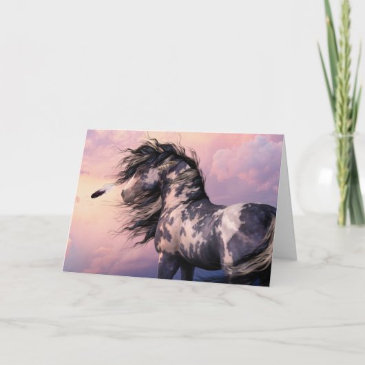 チェロキー青いNotecard カード (正面)