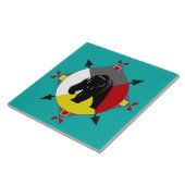 チェロキー4方向はセラミックタイルに耐えます タイル (側面)