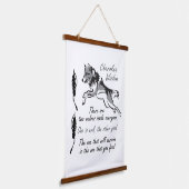 チェロキー・ウィズダム 吊り下げ型タペストリー (傾斜あり)