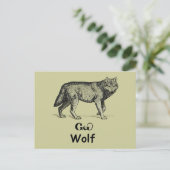 チェロキー・ウルフ ポストカード (スタンド正面)