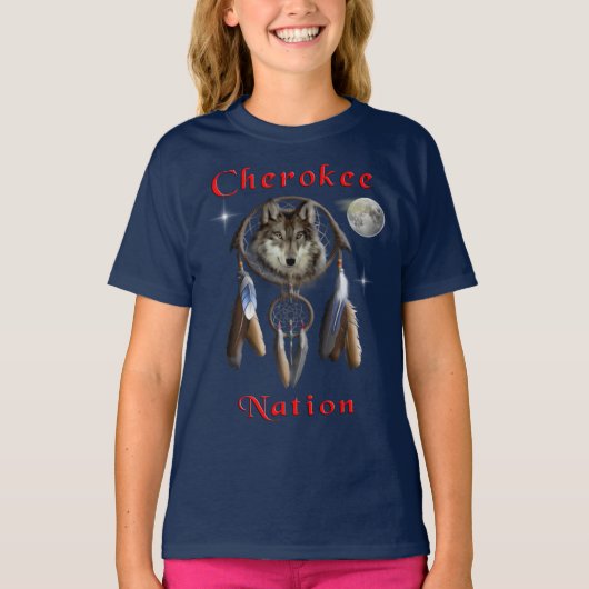 チェロキー・ネーション Tシャツ (正面)