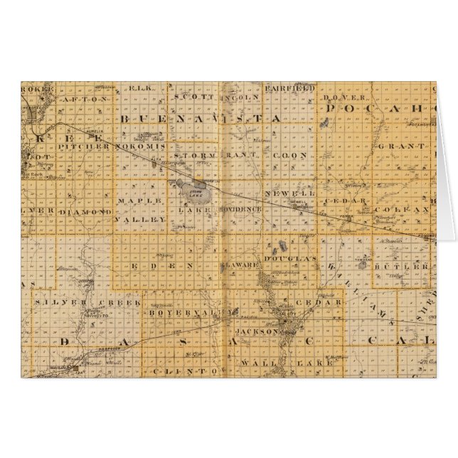 チェロキー，ポカホンタスの郡 (正面横)