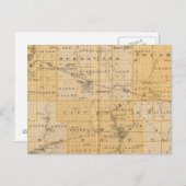 チェロキー，ポカホンタスの郡 ポストカード (正面/裏面)