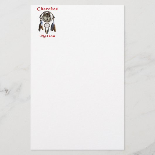 チェロキー 便箋 (正面)