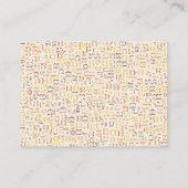 チェロキー 名刺 (裏面)