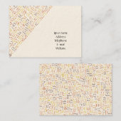 チェロキー 名刺 (正面/裏面)