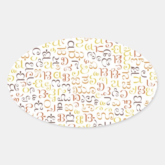 チェロキー 楕円形シール (正面)