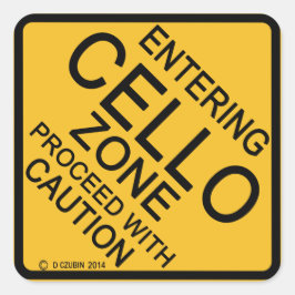 チェロゾーンに入る スクエアシール