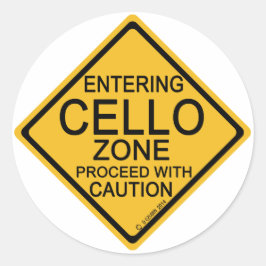 チェロゾーンに入る ラウンドシール