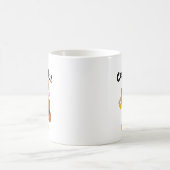 チェロナット文字 コーヒーマグカップ (中央)