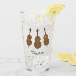 チェロパーソナライズされたギフト タンブラーグラス