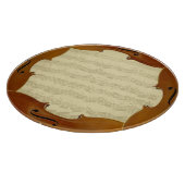 チェロフレームのBachのチェロの続きの原稿 カッティングボード (角)