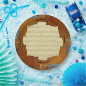 チェロフレームのBachのチェロの続きの原稿 ペーパープレート (パーティー)