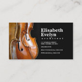 チェロミュージカル楽器 名刺 (裏面)